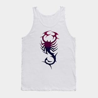 Violet Blue Scorpion Tank Top